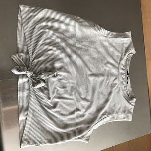 Great and White Crop Tank, Women’s Large